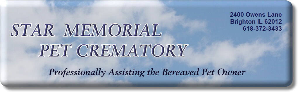 Star Memorial Pet Crematory - Brighton IL - Rowens Kennels